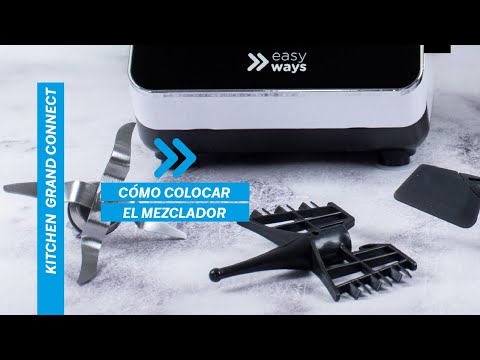 Cómo insertar correctamente el Mezclador en tus Robot de Cocina