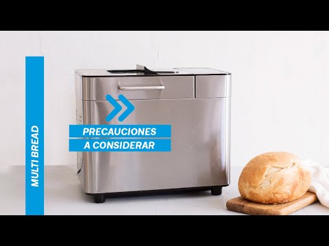 ¡Cuidado! No abras Multi Bread mientras está trabajando