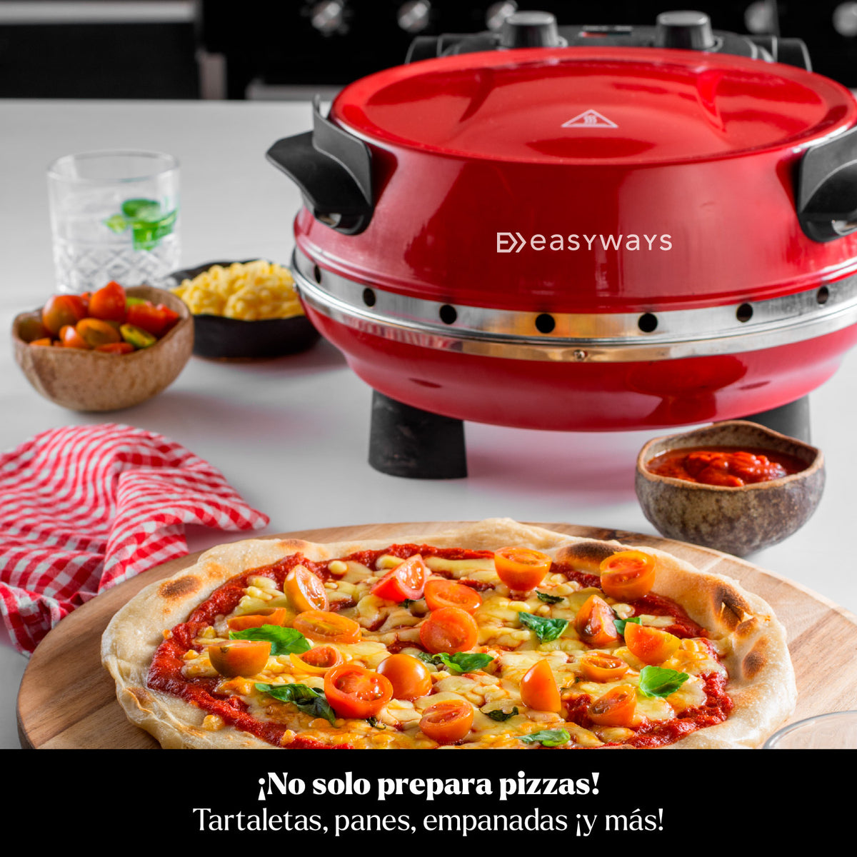 Horno para Pizza Eléctrico Pizza Oven EasyWays