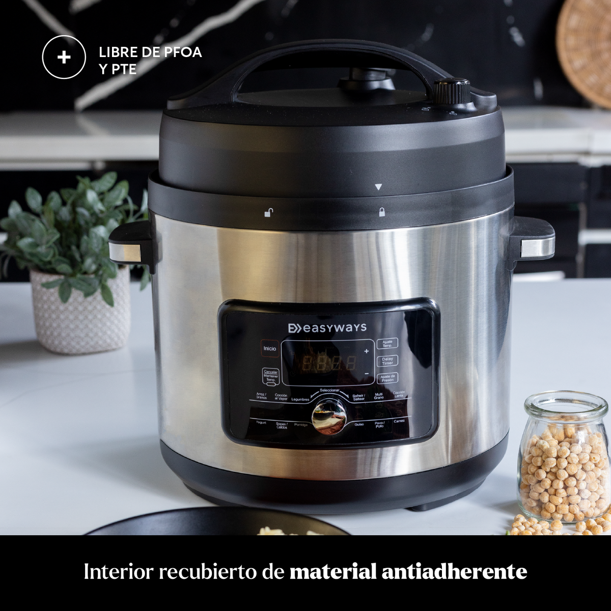 Olla Presión Multifuncional Fast Pot 5,7 L EasyWays