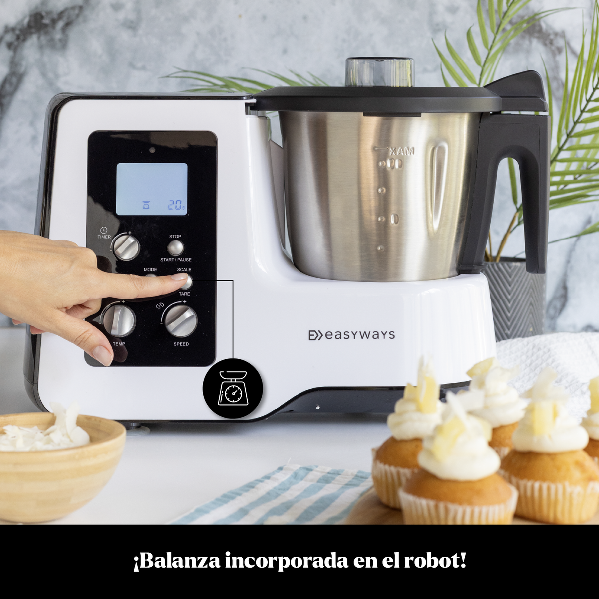 Robot de Cocina Kitchen Pro 2 L EasyWays