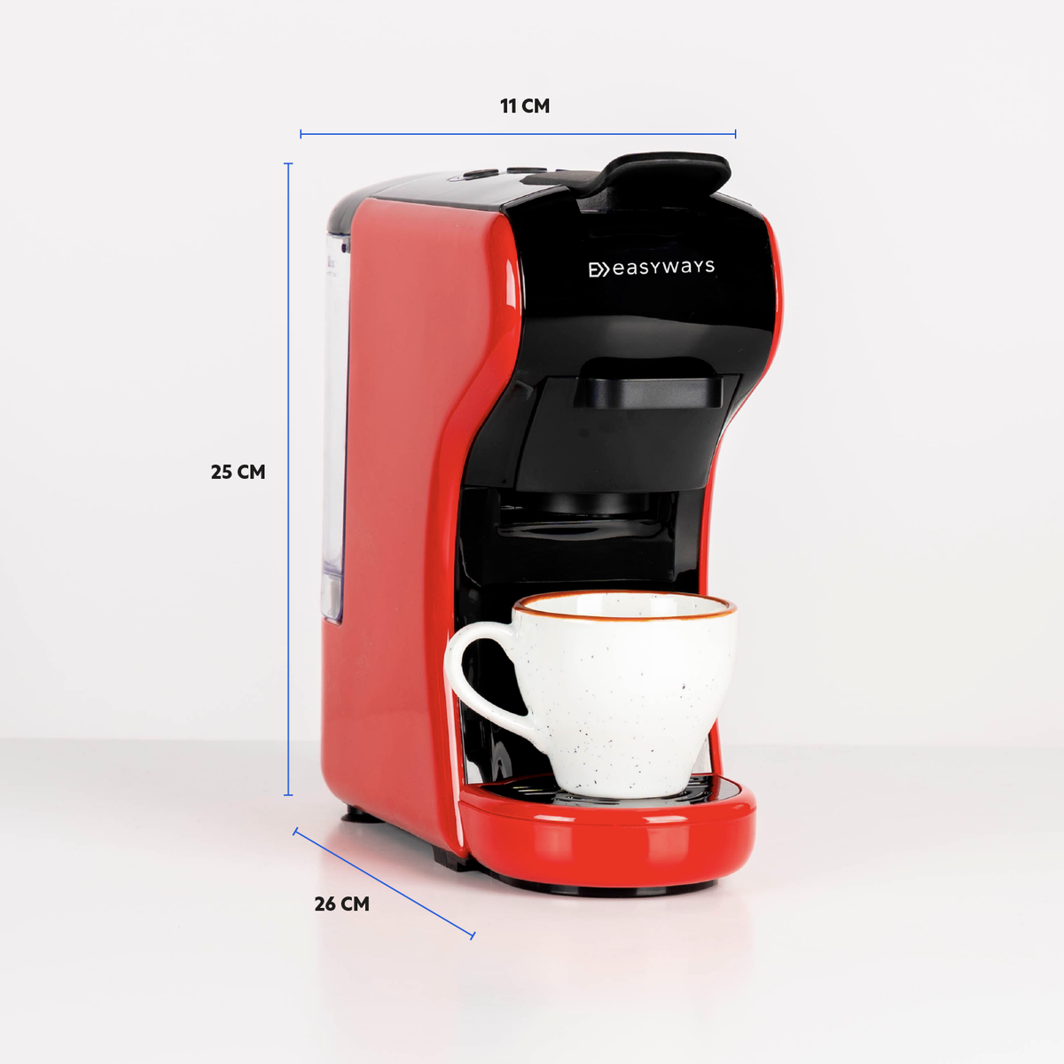 Cafetera Cápsulas Espresso Milano Coffee 3 en 1 EasyWays