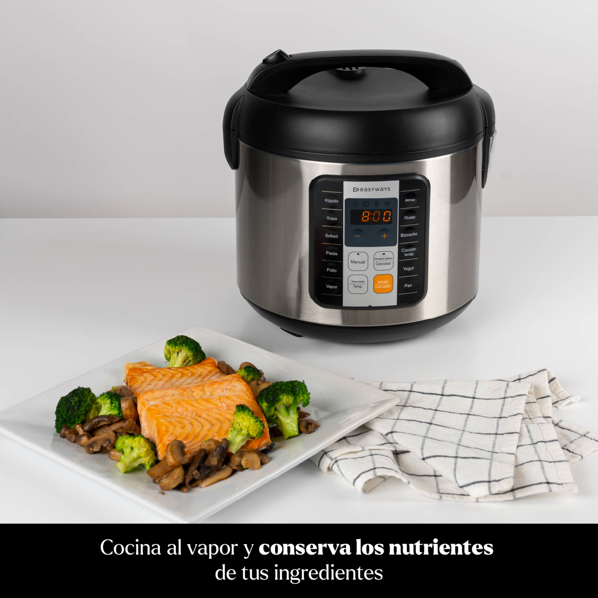 Olla Eléctrica Multifuncional MultiCooker Pro 5,5 L EasyWays