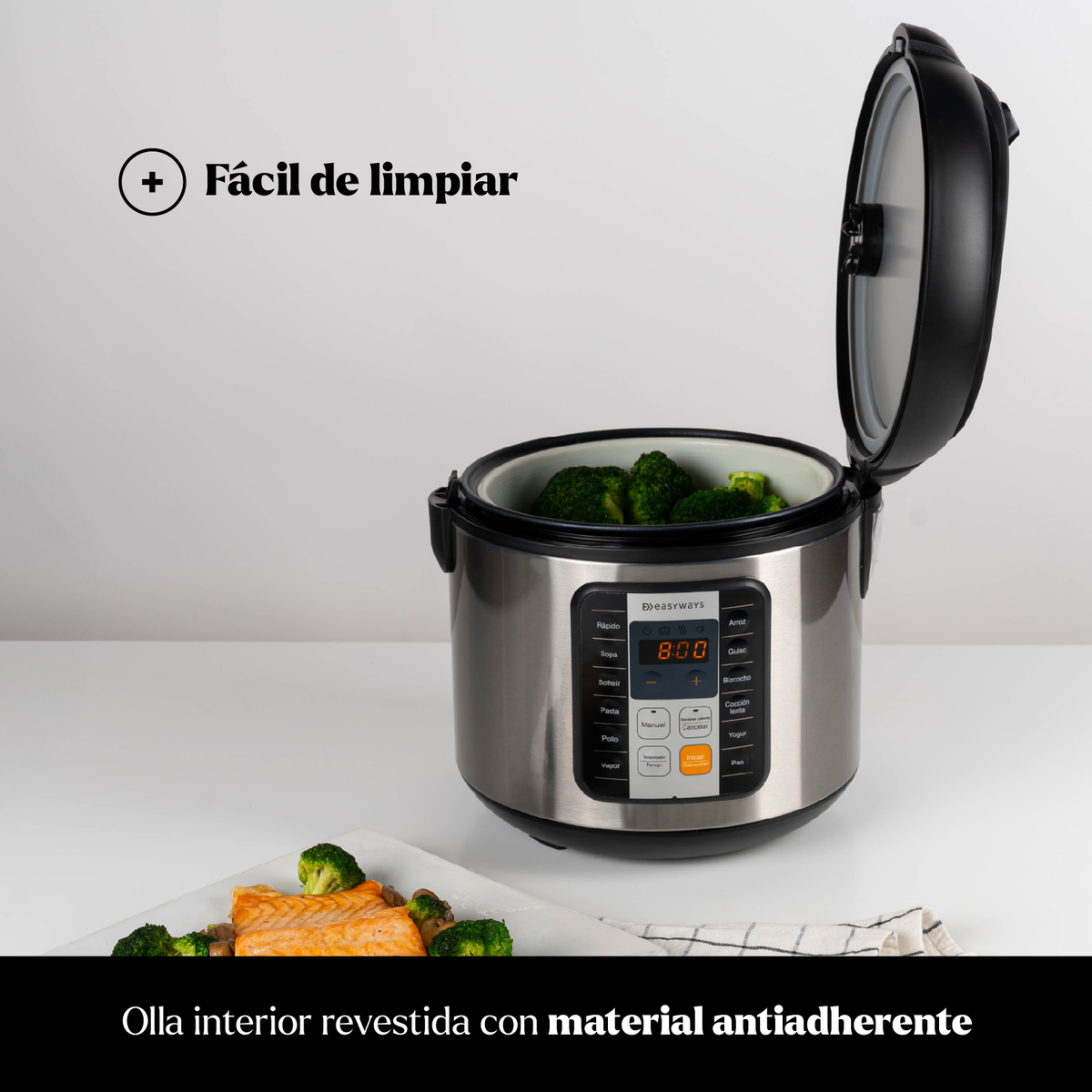 Olla Eléctrica Multifuncional MultiCooker Pro 5,5 L EasyWays