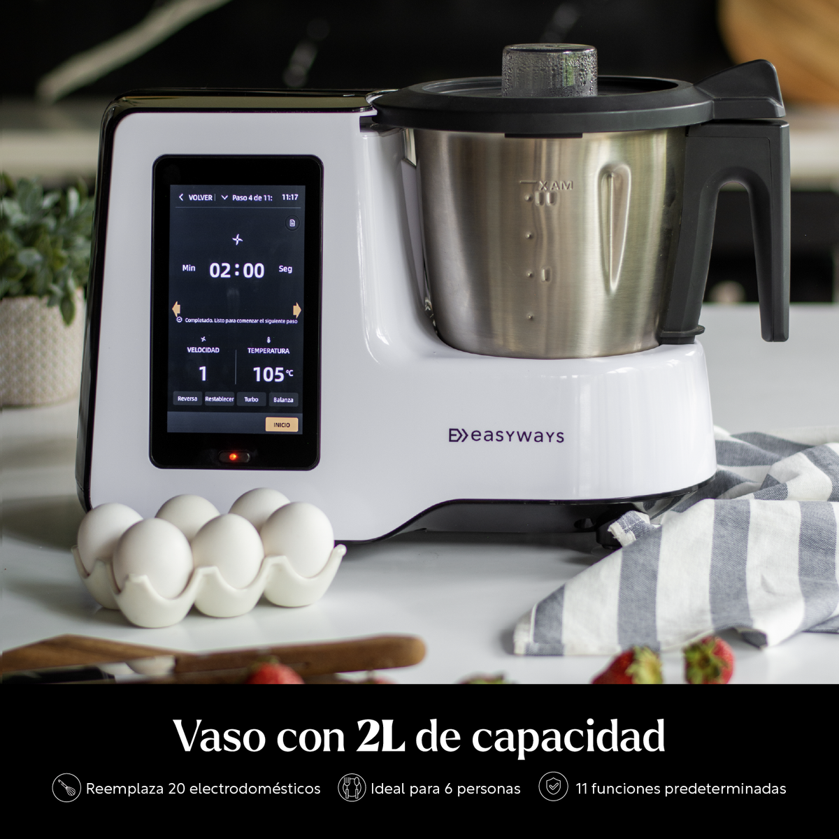 Robot de Cocina Kitchen Connect 2 L EasyWays