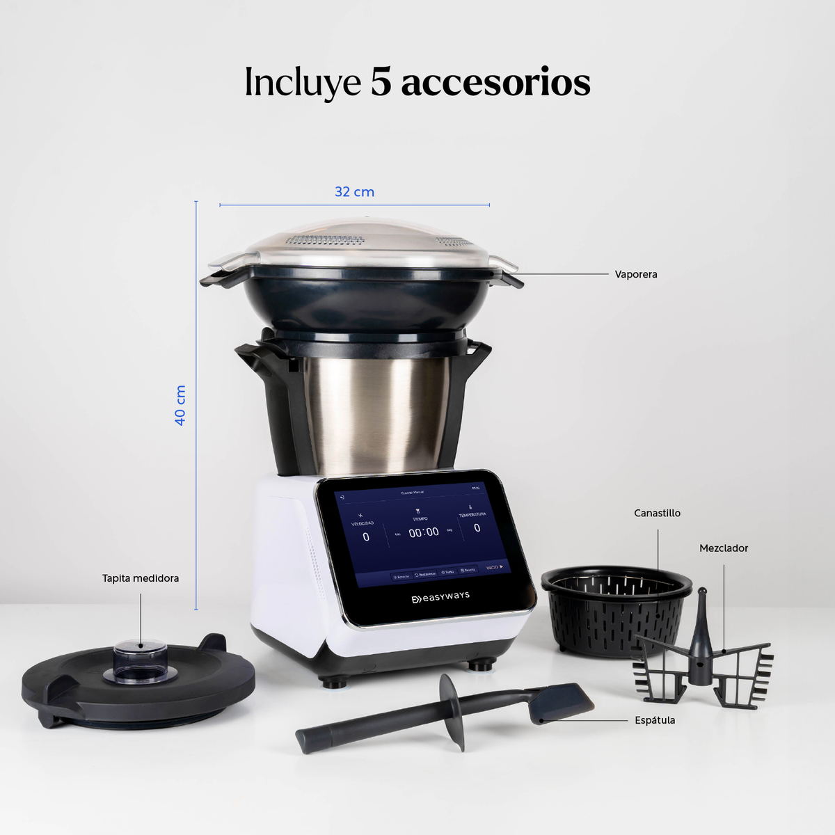 Robot de Cocina Kitchen Grand Connect 3 L EasyWays