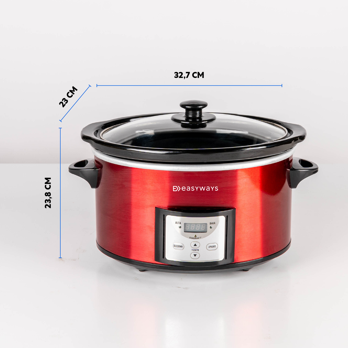 Olla Eléctrica Cocción Lenta Slow Pot Mini 3,8 L EasyWays