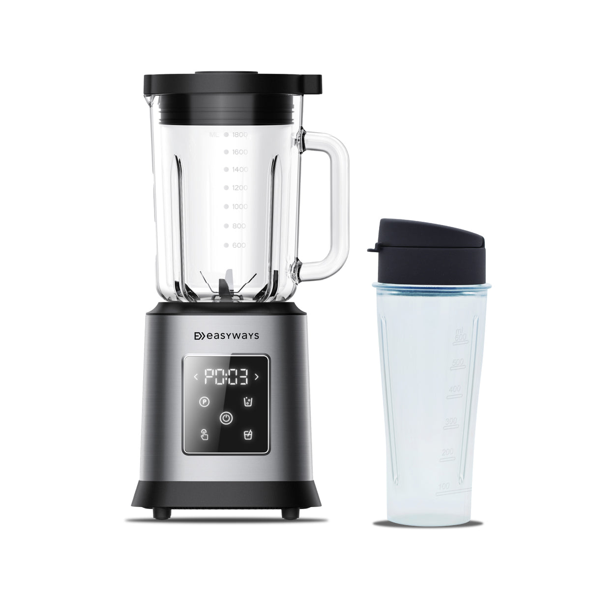 Licuadora PowerBlend 1,8 Litros EasyWays + Vaso to GO