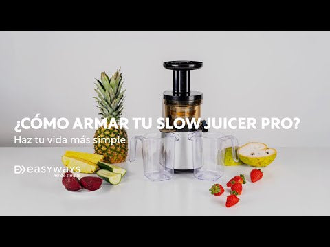 ¿Cómo armar tu Slow Juicer Pro?