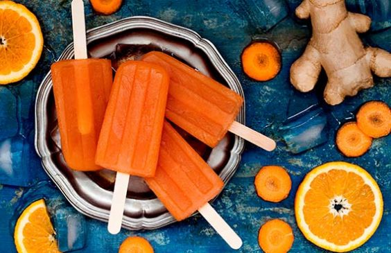 Helado bronceador