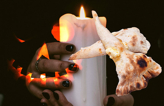 Mini calzone de sombreros de bruja