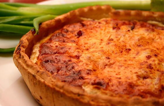 Quiche de pulpa de verduras
