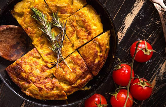 Tortilla de zanahoria a presión