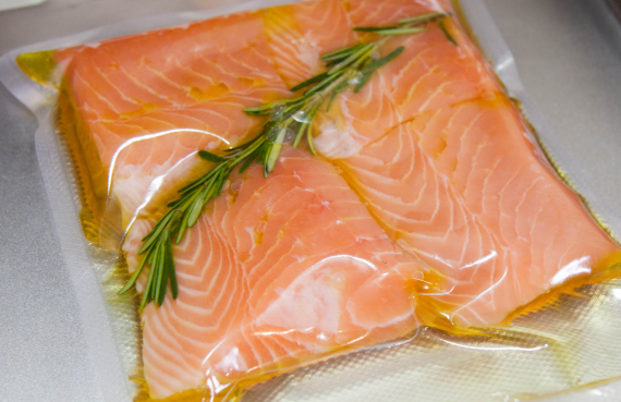 Salmón Sous Vide