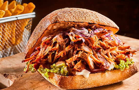 Pulled pork a presión