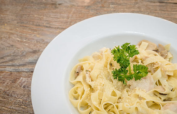 Fetuccini a la crema