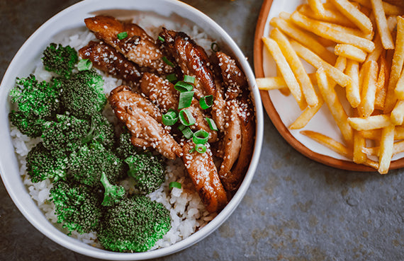 Pollo con brócoli