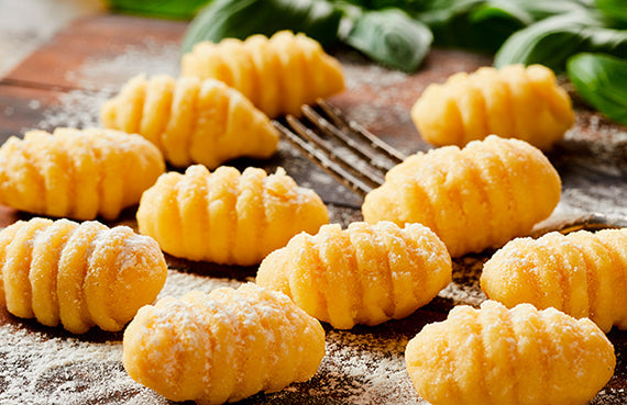 Ñoquis de puré instantáneo