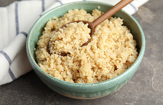 Risotto de quinoa a presión