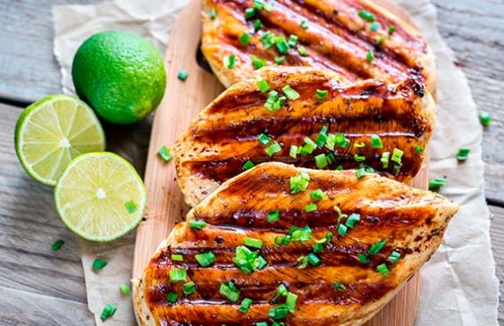Salsa de cilantro y limón para marinar