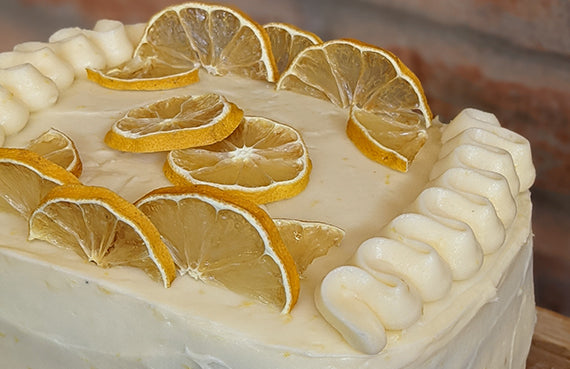 Torta de limón y amapola
