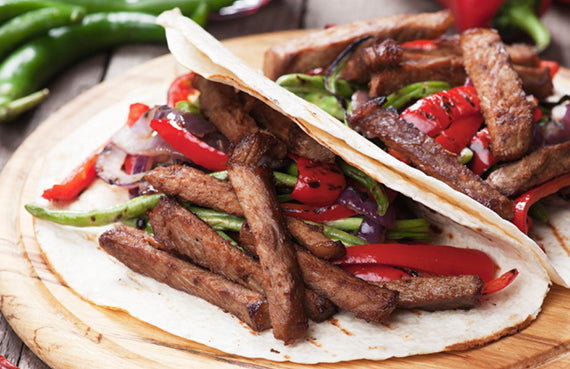 Fajitas a presión
