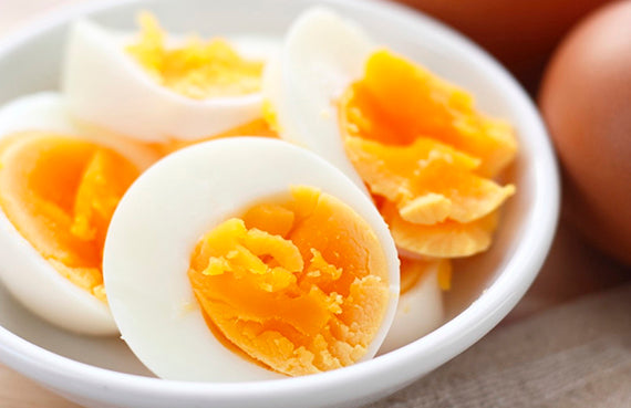 Huevos duros a presión