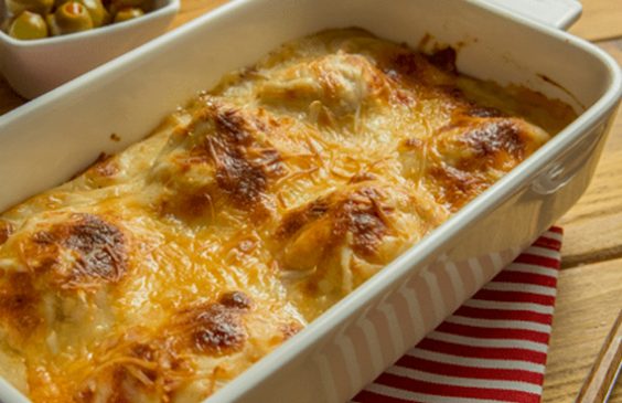 Huevos con curry gratinados