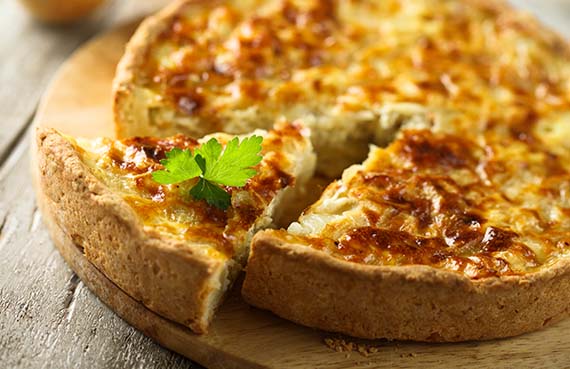 Quiche vegetariano