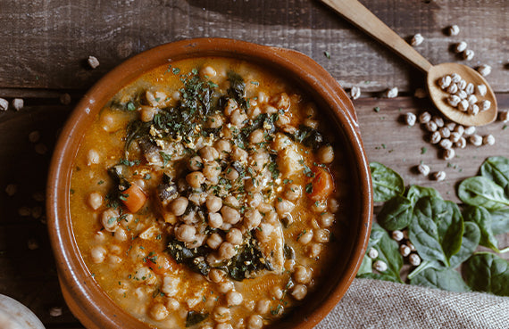Guiso de acelga parmesana