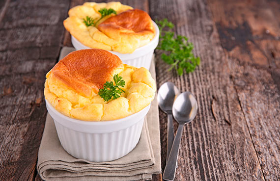 Soufflé de queso