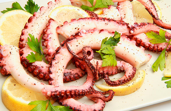 Pulpo a presión