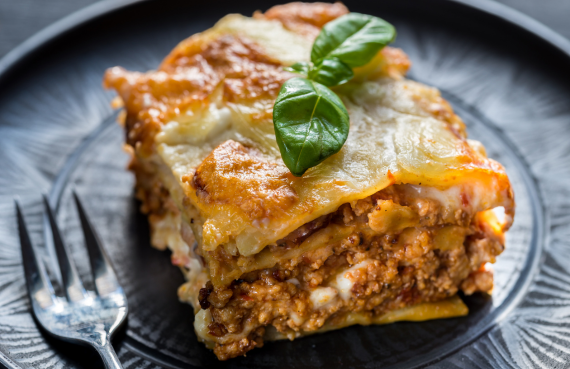 Lasaña boloñesa o bolognesa