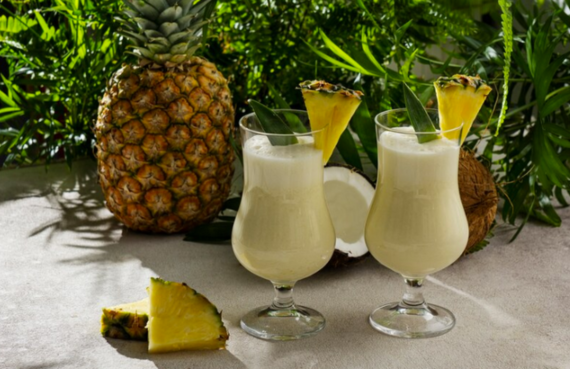 Piña colada sin alcohol