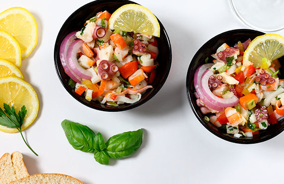 Ceviche de pulpo