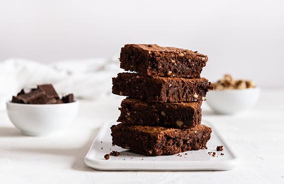 Brownie vegano