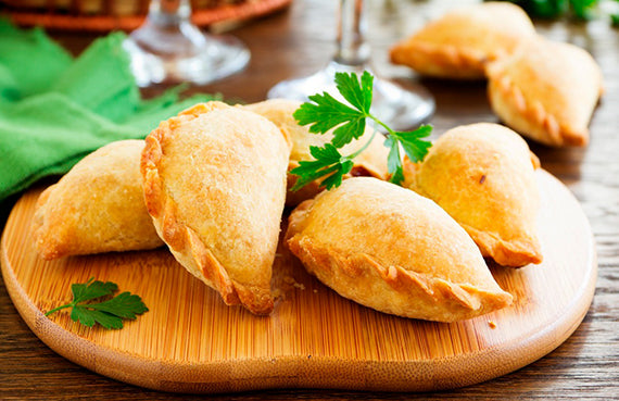 Empanadas de camarón queso