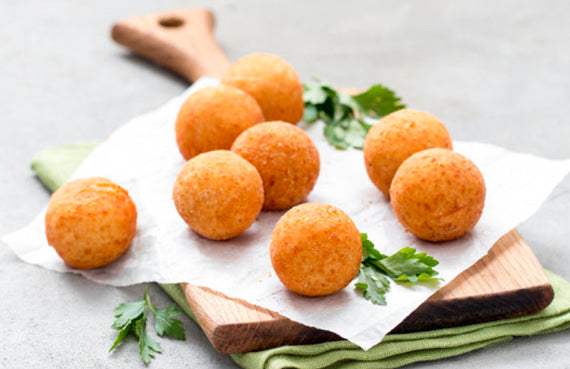 Papas duquesas rellenas