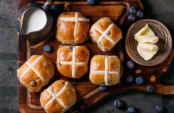 Hot cross buns