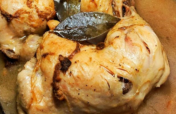 Pollo al jugo