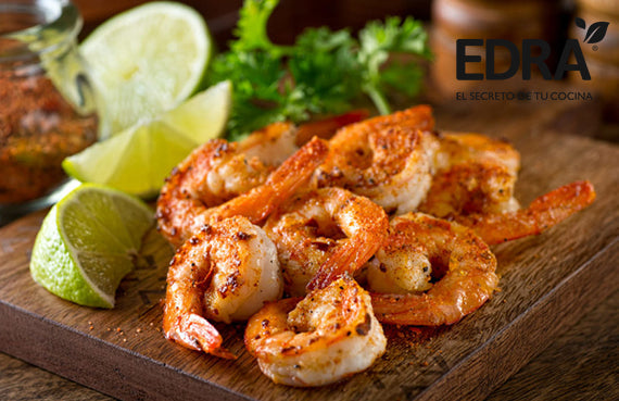 Camarones sazonados Edra®