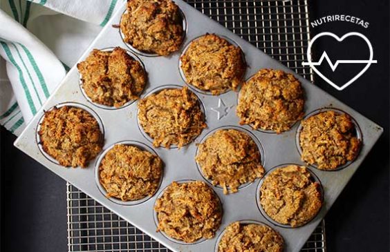 Muffins de pulpa de frutas