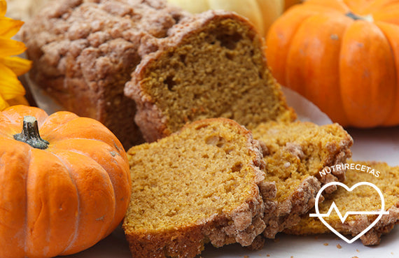 Bizcocho de calabaza y nueces