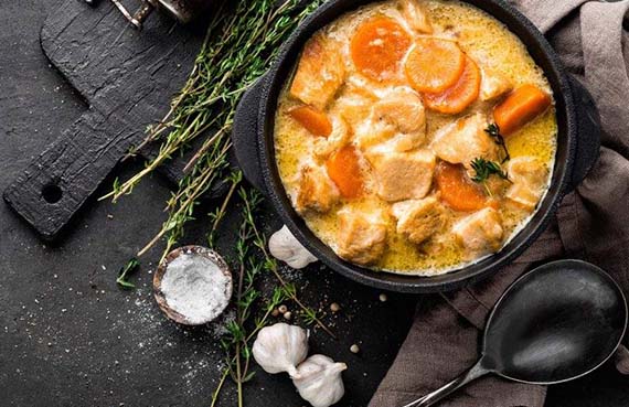 Estofado de pavo