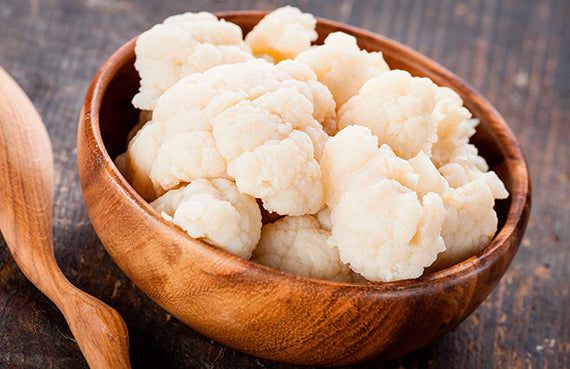 Coliflor al vapor