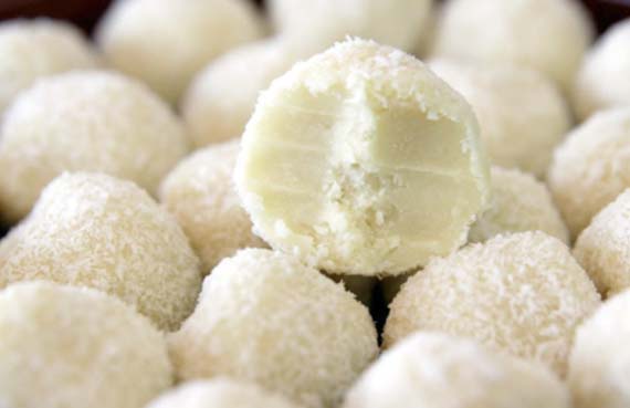 Cocadas de leche condensada y coco