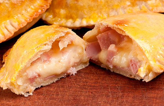 Empanadas de jamón y queso
