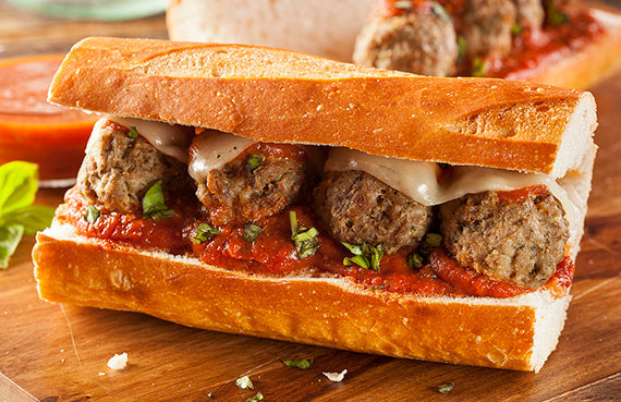 Albóndigas italianas para sándwich