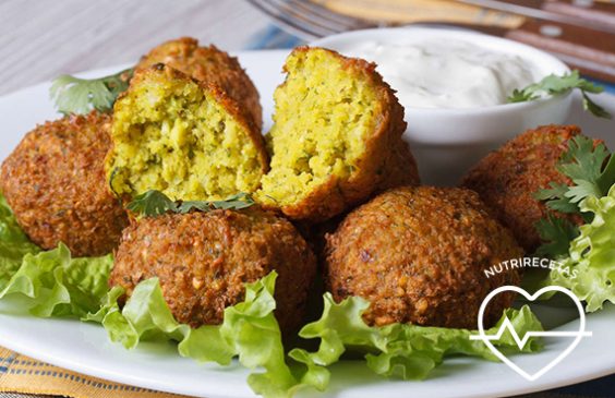 Falafel de garbanzos
