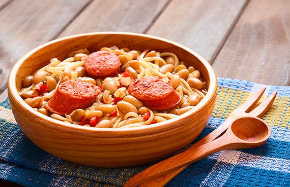 Porotos con riendas